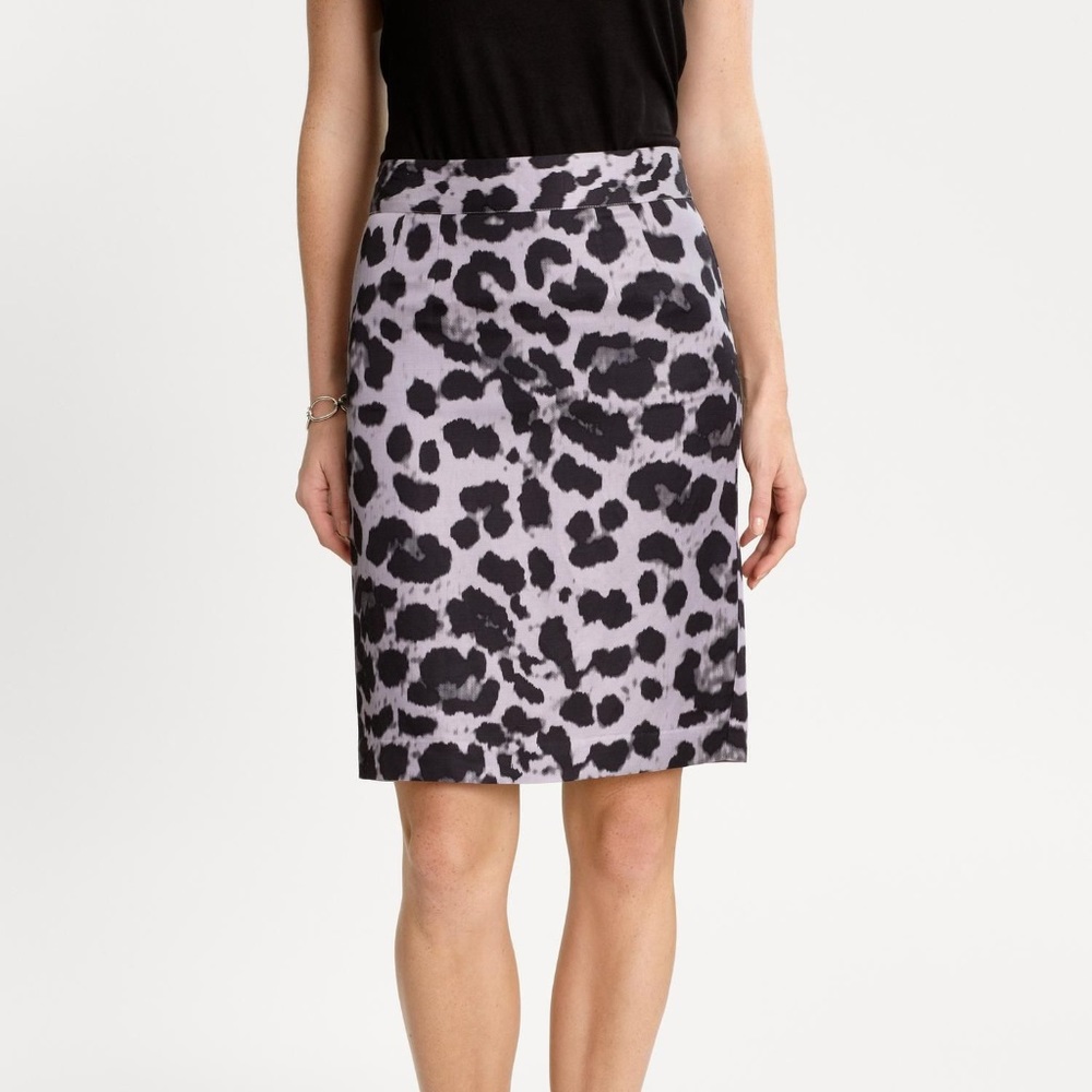 Banana Republic Animal Print Pencil Skirt